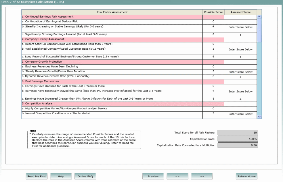 Multiplier Calculation (s-59)